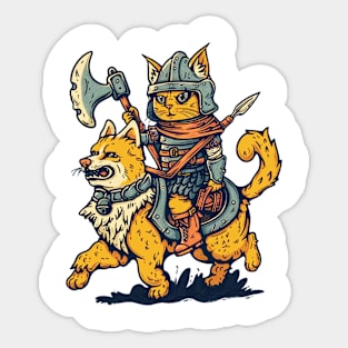 Warrior Cat Sticker